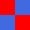 Royal Blue/Red