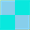 Turquoise Fluor/Sky
