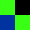 Neon Green/Black/Royal Blue