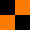 Black/Orange