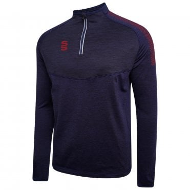 Brantham Dual Quarter Zip Performance Top