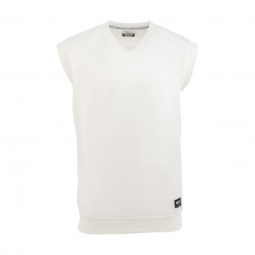 Burnopfield Cricket Club White Slipover