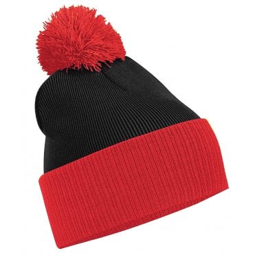East Rainton Snowstar two-tone beanie