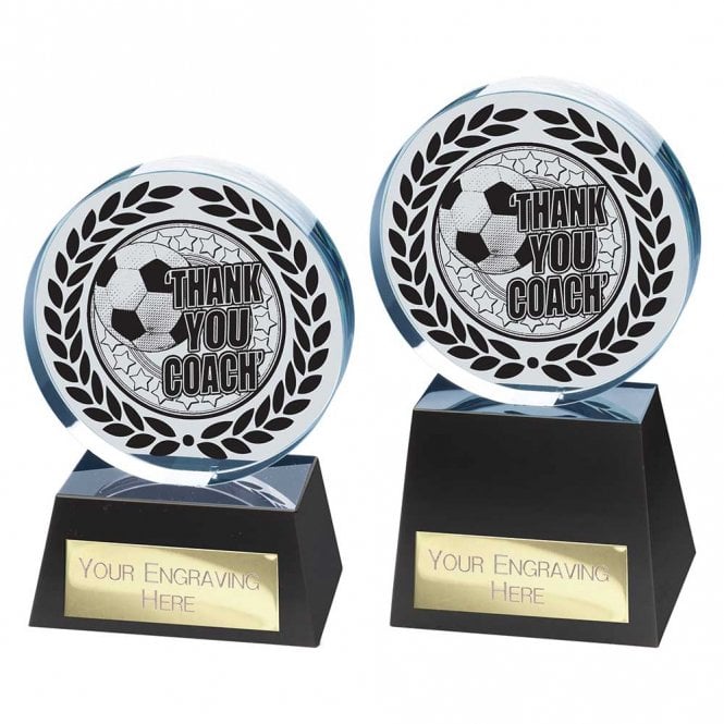 Emperor Thank You Coach Crystal Award