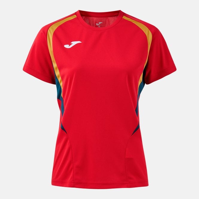 Joma CHAMPIONSHIP 20 SHORT SLEEVE T-SHIRT YELLOW ROYAL BLUE