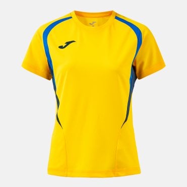 CHAMPIONSHIP 20 SHORT SLEEVE T-SHIRT YELLOW ROYAL BLUE