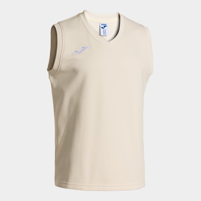 Joma CRICKET SLEEVELESS JUMPER WHITE