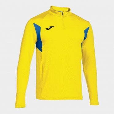 WINNER III SWEATSHIRT YELLOW-ROYAL BLUE
