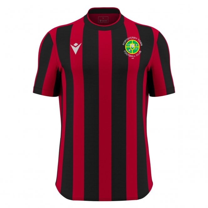 Macron Portaferry Town FC Legion Striped Shirt