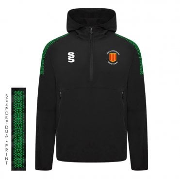 Northumberland Cricket Dual Elite 1/4 Zip Hoody/Rain Jacket