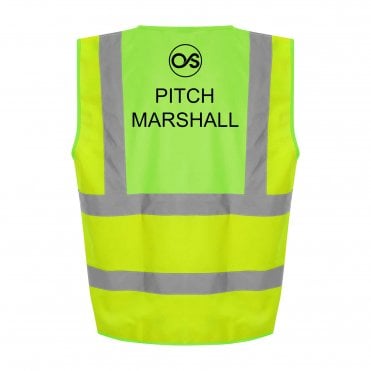 High Visibility Pitch Marshall Vest