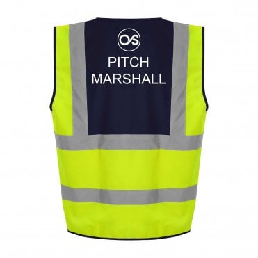 High Visibility Pitch Marshall Vest
