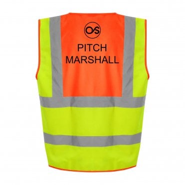 High Visibility Pitch Marshall Vest