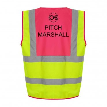 High Visibility Pitch Marshall Vest