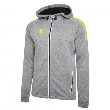 Dual Zipped Hoodie Grey Junior