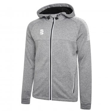 Dual Zipped Hoodie Grey Junior