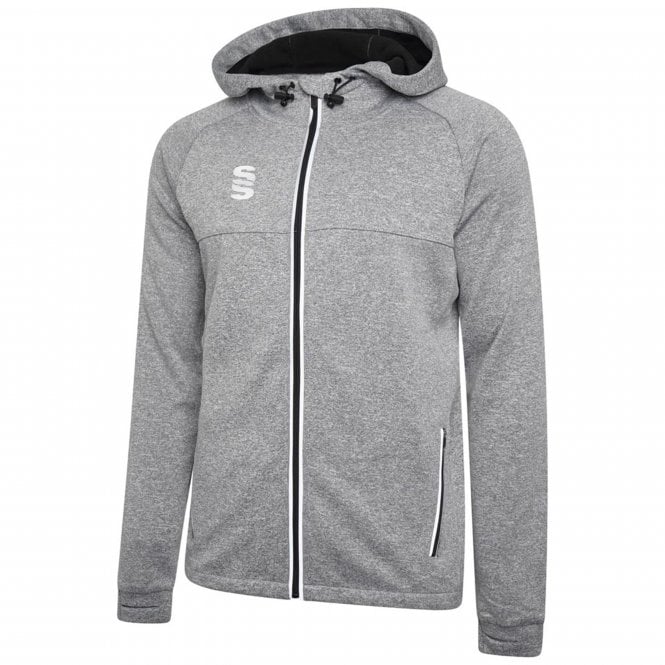 Surridge Dual Zipped Hoodie Grey