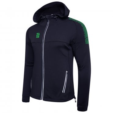 Dual Zipped Hoodie Navy Junior