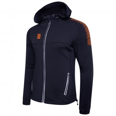 Dual Zipped Hoodie Navy Junior