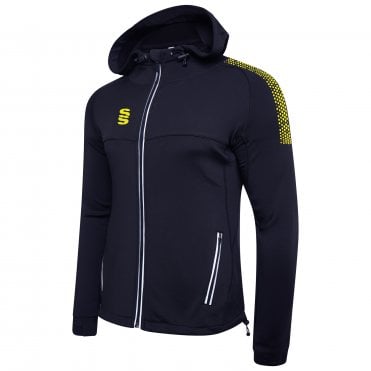 Dual Zipped Hoodie Navy Junior
