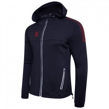 Dual Zipped Hoodie Navy