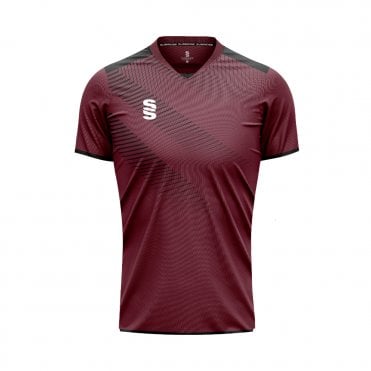 Slice Round Neck Short Sleeve Shirt