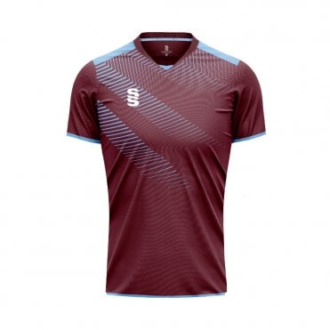 Slice Round Neck Short Sleeve Shirt