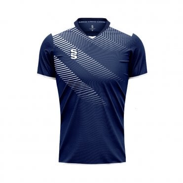 Slice Round Neck Short Sleeve Shirt