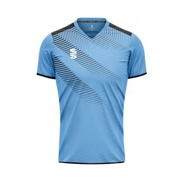 Slice Round Neck Short Sleeve Shirt
